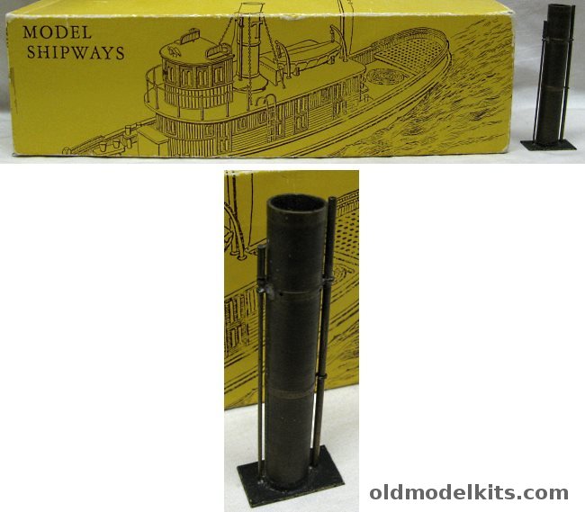 Model Shipways HO Steam Towboat (Tugboat) Taurus @ 1900 with Brass Funnel - HO Wooden Ship plastic model kit